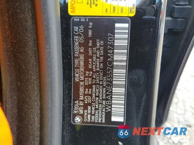 Zdjęcie 12 z 12 samochodu: 2007 BMW 530 I VIN:WBANE73557CM47307 - miniatura