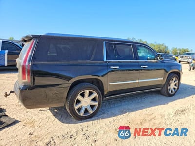 Trzecie zdjęcie samochodu z tyłu: 2015 CADILLAC ESCALADE ESV PREMIUM VIN:1GYS3TKJ4FR661942 - miniatura