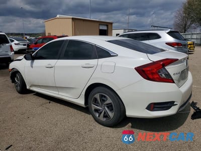 Drugie zdjęcie samochodu z przodu: 2019 HONDA CIVIC LX VIN:2HGFC2F60KH592606 - miniatura