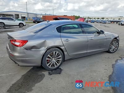 Trzecie zdjęcie samochodu z tyłu: 2017 MASERATI QUATTROPORTE S VIN:ZAM56RPA7H1197158 - miniatura