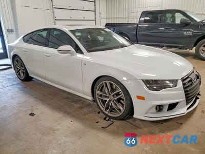 Czwarte zdjęcie samochodu z boku: 2017 AUDI S7 PREMIUM PLUS VIN:WAUWFAFC6HN064278 - miniatura
