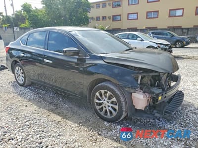 Czwarte zdjęcie samochodu z boku: 2019 NISSAN SENTRA SV VIN:3N1AB7AP7KY432857 - miniatura