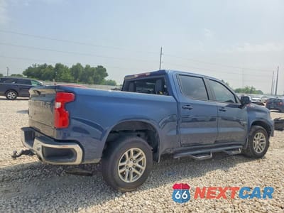 Trzecie zdjęcie samochodu z tyłu: 2022 CHEVROLET SILVERADO LTD K1500 LT VIN:1GCUYDED2NZ196541 - miniatura