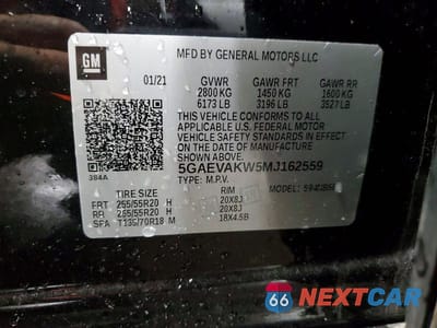 Zdjęcie 14 z 14 samochodu: 2021 BUICK ENCLAVE ESSENCE VIN:5GAEVAKW5MJ162559 - miniatura
