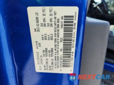 Zdjęcie 12 z 12 samochodu: 2007 DODGE RAM 1500 ST VIN:1D7HA16227J626111 - miniatura