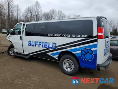 Drugie zdjęcie samochodu z przodu: 2023 CHEVROLET EXPRESS G3500 LS VIN:1GAZGNFP2P1151505 - miniatura