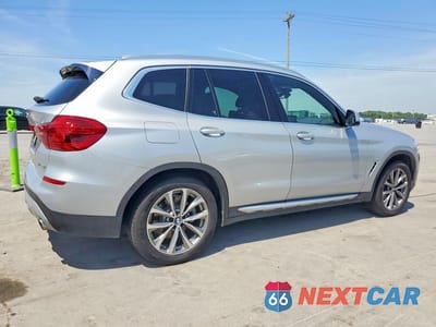 Trzecie zdjęcie samochodu z tyłu: 2019 BMW X3 XDRIVE30I VIN:5UXTR9C51KLD91953 - miniatura