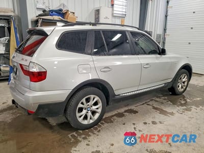 Trzecie zdjęcie samochodu z tyłu: 2009 BMW X3 XDRIVE30I VIN:WBXPC93409WJ25229 - miniatura