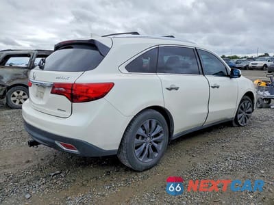 Trzecie zdjęcie samochodu z tyłu: 2016 ACURA MDX TECHNOLOGY VIN:5FRYD4H48GB037524 - miniatura