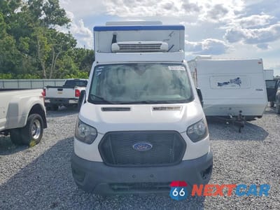 Piąte zdjęcie samochodu w środku: 2021 FORD TRANSIT REFRIGERATED BOX TRUCK VIN:1FDBW5Z80MKA97249 - miniatura