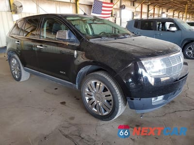 Czwarte zdjęcie samochodu z boku: 2009 LINCOLN MKX VIN:2LMDU68C69BJ11655 - miniatura