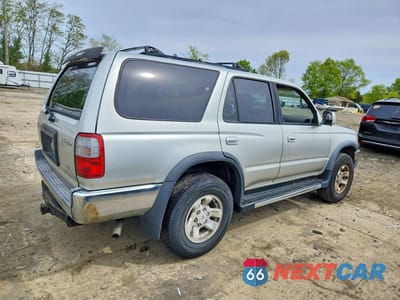 Trzecie zdjęcie samochodu z tyłu: 2000 TOYOTA 4RUNNER SR5 VIN:JT3HN86RXY0285539 - miniatura