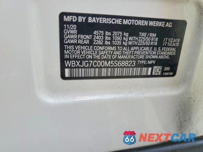 Zdjęcie 13 z 13 samochodu: 2021 BMW X1 SDRIVE28I VIN:WBXJG7C00M5S68823 - miniatura
