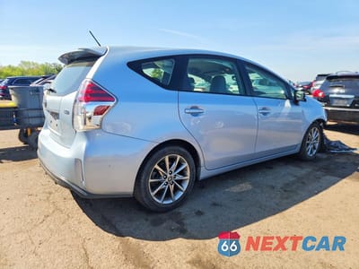 Trzecie zdjęcie samochodu z tyłu: 2015 TOYOTA PRIUS V FIVE VIN:JTDZN3EU3FJ038802 - miniatura