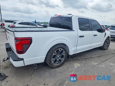Trzecie zdjęcie samochodu z tyłu: 2024 FORD F150 STX VIN:1FTEW2KPXRKF67196 - miniatura