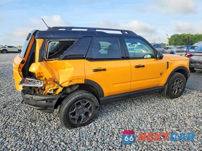 Trzecie zdjęcie samochodu z tyłu: 2023 FORD BRONCO SPORT BADLANDS VIN:3FMCR9D90PRD26306 - miniatura