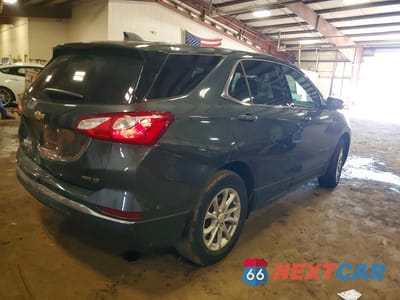 Trzecie zdjęcie samochodu z tyłu: 2018 CHEVROLET EQUINOX LT VIN:3GNAXSEVXJS577975 - miniatura