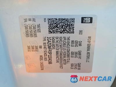 Zdjęcie 13 z 13 samochodu: 2023 CHEVROLET EXPRESS G3500 LS VIN:1GAZGNFP2P1104166 - miniatura