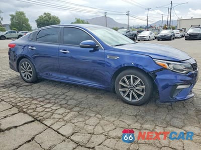 Czwarte zdjęcie samochodu z boku: 2019 KIA OPTIMA LX VIN:5XXGT4L3XKG378248 - miniatura