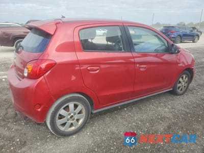 Trzecie zdjęcie samochodu z tyłu: 2015 MITSUBISHI MIRAGE ES VIN:ML32A4HJ3FH012098 - miniatura