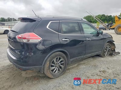 Trzecie zdjęcie samochodu z tyłu: 2015 NISSAN ROGUE SL VIN:5N1AT2MV7FC808037 - miniatura