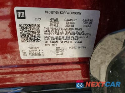 Zdjęcie 12 z 12 samochodu: 2025 BUICK ENCORE GX SPORT TOURING VIN:KL4AMESL2SB137908 - miniatura