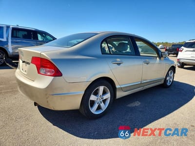 Trzecie zdjęcie samochodu z tyłu: 2007 HONDA CIVIC EX VIN:1HGFA16857L017672 - miniatura