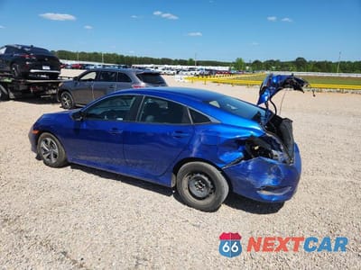 Drugie zdjęcie samochodu z przodu: 2021 HONDA CIVIC LX VIN:2HGFC2F6XMH542136 - miniatura