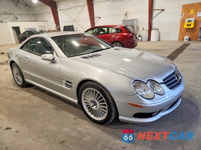 Czwarte zdjęcie samochodu z boku: 2004 MERCEDES-BENZ SL 55 AMG VIN:WDBSK74F74F073166 - miniatura