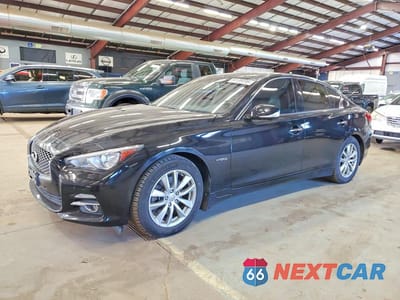 2014 INFINITI Q50 HYBRID PREMIUM JN1AV7AR8EM702243 - główne zdjęcie licytacji z USA - miniatura