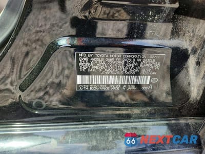 Zdjęcie 12 z 12 samochodu: 2012 LEXUS IS 250 BASE VIN:JTHBF5C28C5158058 - miniatura