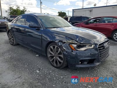 Czwarte zdjęcie samochodu z boku: 2015 AUDI A6 PREMIUM PLUS VIN:WAUGFAFCXFN023671 - miniatura