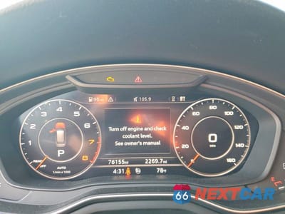 Zdjęcie 9 z 13 samochodu: 2018 AUDI A4 ALLROAD PREMIUM PLUS VIN:WA18NAF47JA046841 - miniatura