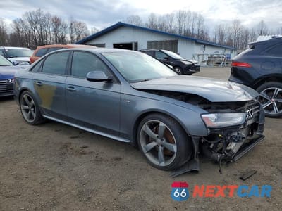 Czwarte zdjęcie samochodu z boku: 2014 AUDI A4 PREMIUM PLUS VIN:WAUFFAFL1EN020667 - miniatura