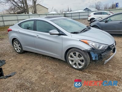 Czwarte zdjęcie samochodu z boku: 2012 HYUNDAI ELANTRA LIMITED VIN:5NPDH4AE3CH143673 - miniatura