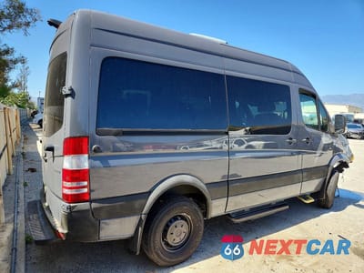Trzecie zdjęcie samochodu z tyłu: 2017 MERCEDES-BENZ SPRINTER 2500 VIN:WDZPE7CD5HP547789 - miniatura