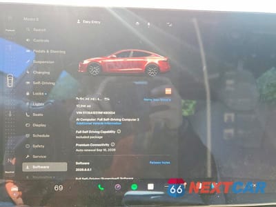Zdjęcie 9 z 12 samochodu: 2022 TESLA MODEL S VIN:5YJSA1E51NF490554 - miniatura