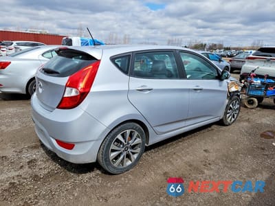 Trzecie zdjęcie samochodu z tyłu: 2017 HYUNDAI ACCENT SE VIN:KMHCT5AE0HU342690 - miniatura