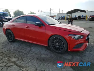 Czwarte zdjęcie samochodu z boku: 2020 MERCEDES-BENZ CLA 250 VIN:WDD5J4GB0LN066613 - miniatura