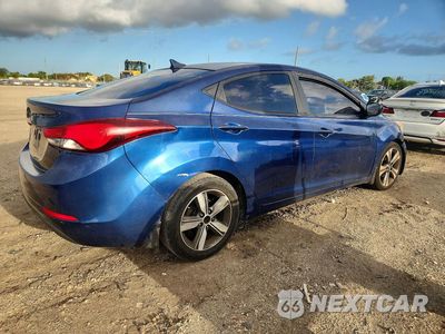 Trzecie zdjęcie samochodu z tyłu: 2015 HYUNDAI ELANTRA SE VIN:5NPDH4AE7FH622845 - miniatura