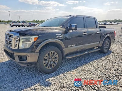 2017 NISSAN TITAN PLATINUM RESERVE 1N6AA1E68HN520365 - główne zdjęcie licytacji z USA - miniatura