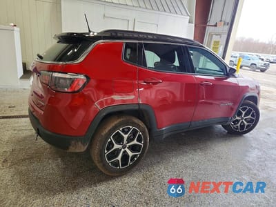 Trzecie zdjęcie samochodu z tyłu: 2025 JEEP COMPASS LIMITED VIN:3C4NJDCN6ST546521 - miniatura
