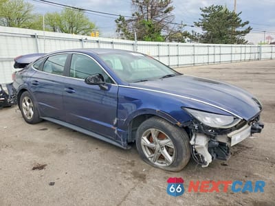 Czwarte zdjęcie samochodu z boku: 2021 HYUNDAI SONATA SE VIN:5NPEG4JA6MH078968 - miniatura
