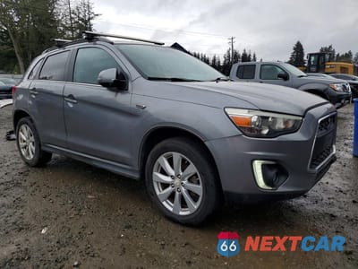 Czwarte zdjęcie samochodu z boku: 2015 MITSUBISHI OUTLANDER SPORT SE VIN:4A4AP4AWXFE043470 - miniatura