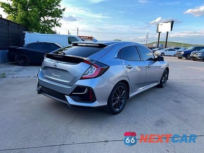 Czwarte zdjęcie samochodu z boku: 2021 HONDA CIVIC EX VIN:SHHFK7H66MU427419 - miniatura
