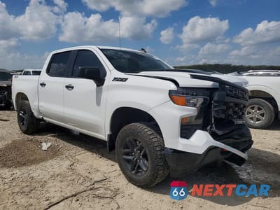 Czwarte zdjęcie samochodu z boku: 2024 CHEVROLET SILVERADO K1500 TRAIL BOSS CUSTOM VIN:3GCUDCED0RG192421 - miniatura