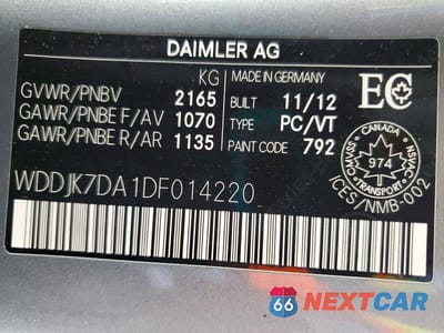Zdjęcie 12 z 12 samochodu: 2013 MERCEDES-BENZ SL 550 VIN:WDDJK7DA1DF014220 - miniatura
