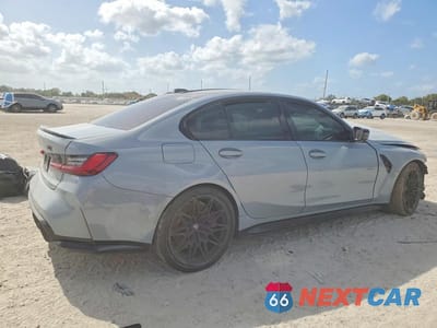 Trzecie zdjęcie samochodu z tyłu: 2024 BMW M3 COMPETITION VIN:WBS43AY02RFS89324 - miniatura