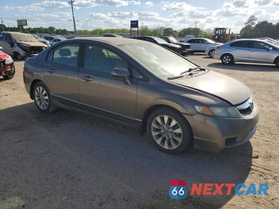 Czwarte zdjęcie samochodu z boku: 2011 HONDA CIVIC LX VIN:19XFA1F55BE035059 - miniatura