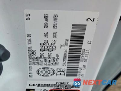 Zdjęcie 12 z 12 samochodu: 2022 TOYOTA TUNDRA LIMITED HV VIN:5TFJC5DB8NX004364 - miniatura